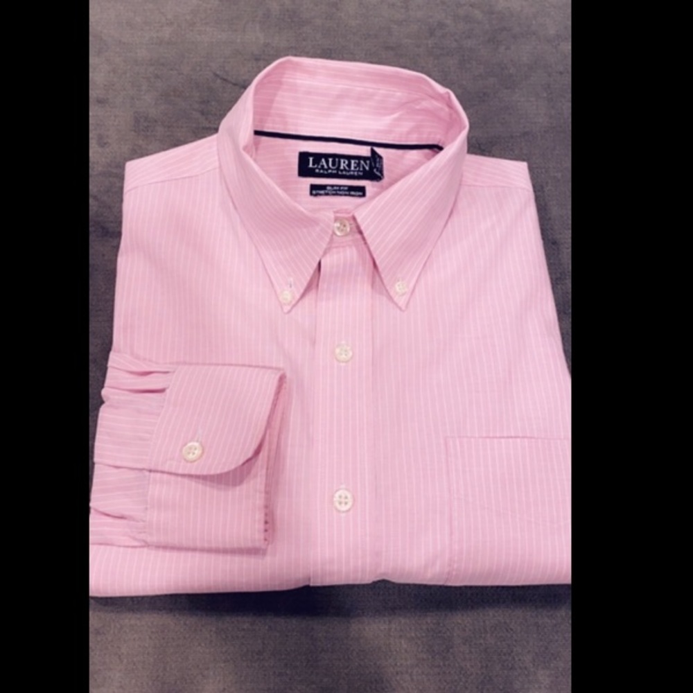 Lauren, Ralph Lauren men’s dress shirt.